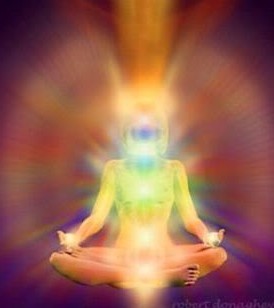 What color is the aura for spiritual connection?